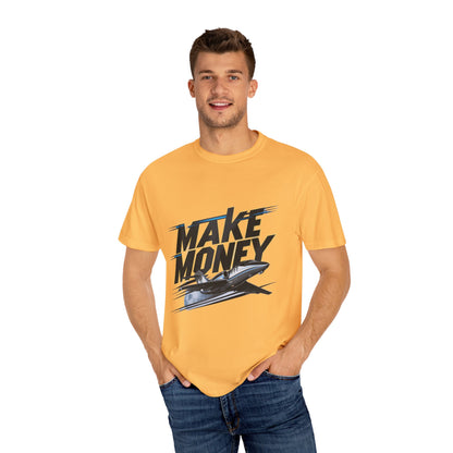 Make Money Plane and Moon Men's T-shirt