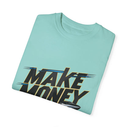 Make Money Plane and Moon Men's T-shirt