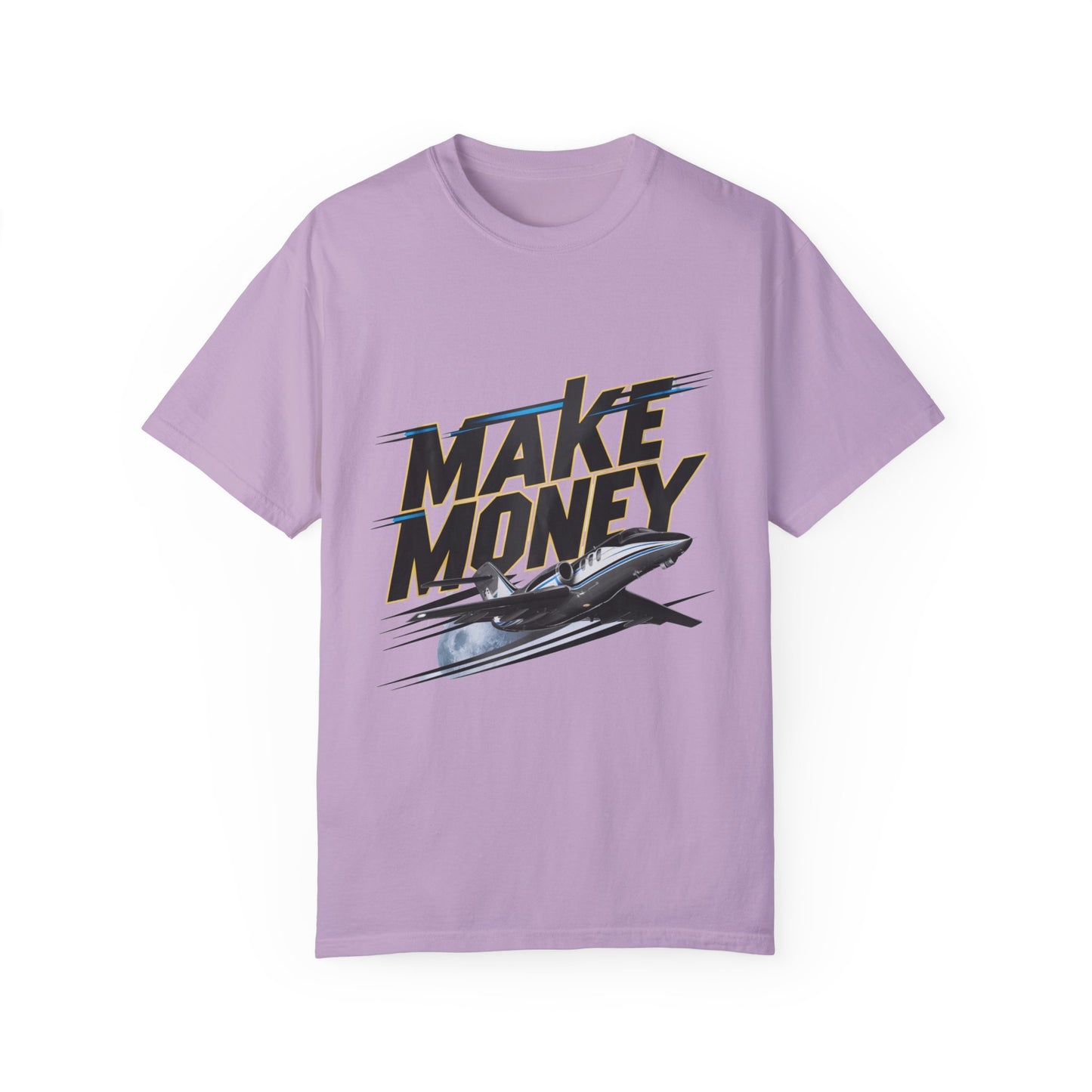 Make Money Plane and Moon Men's T-shirt