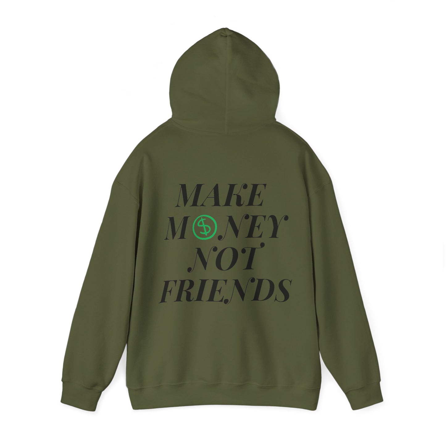 Money not Friend Unisex Heavy Blend™ Hooded Sweatshirt