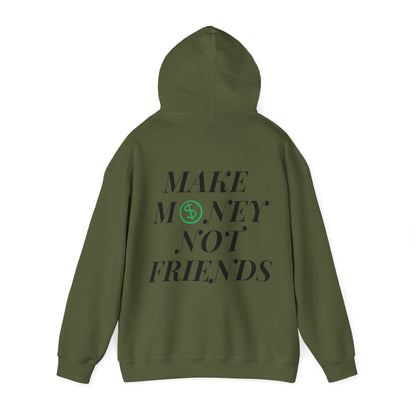 Money not Friend Felpa con cappuccio unisex Heavy Blend™ 