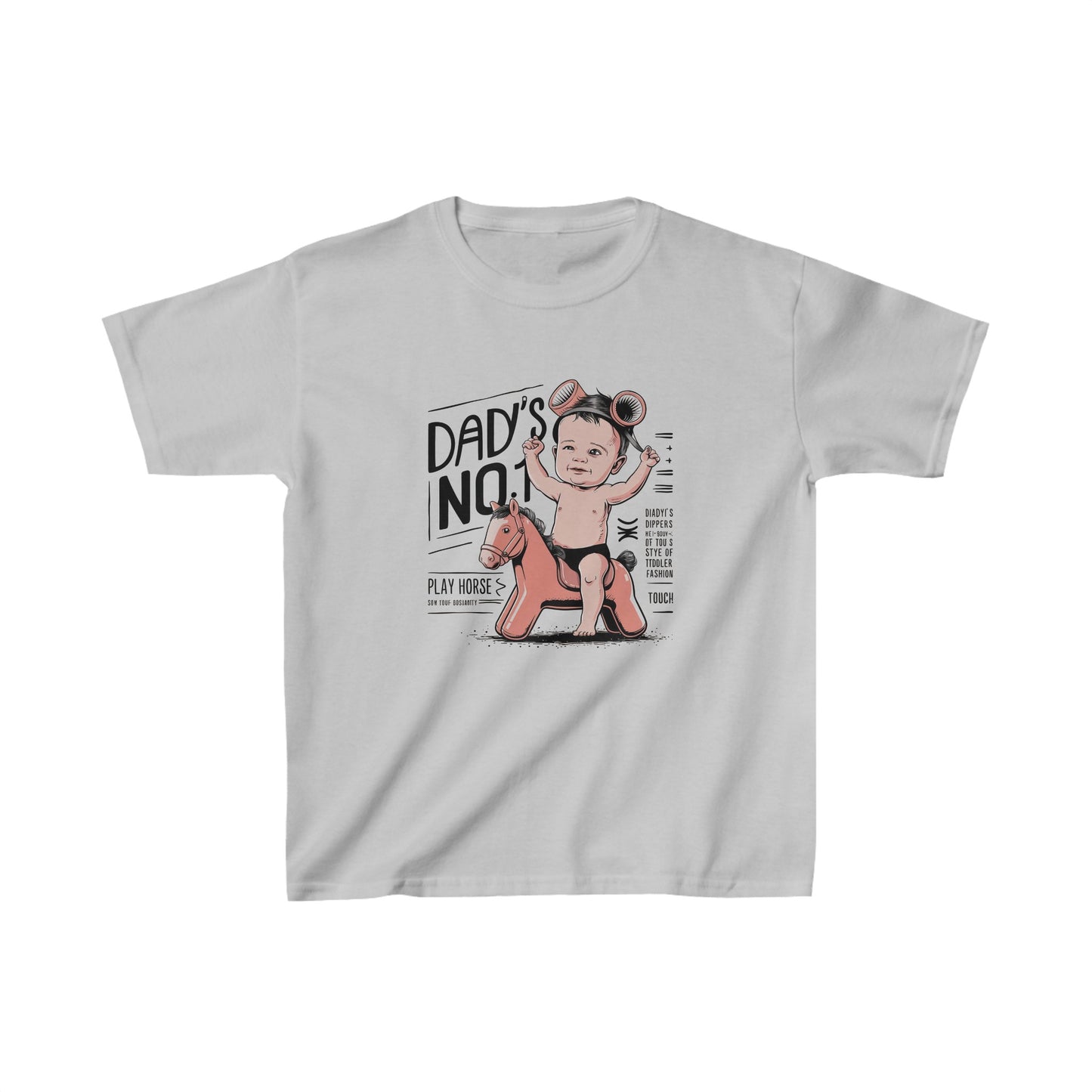 Daddy's Nr.1  Kids Heavy Cotton™ Tee