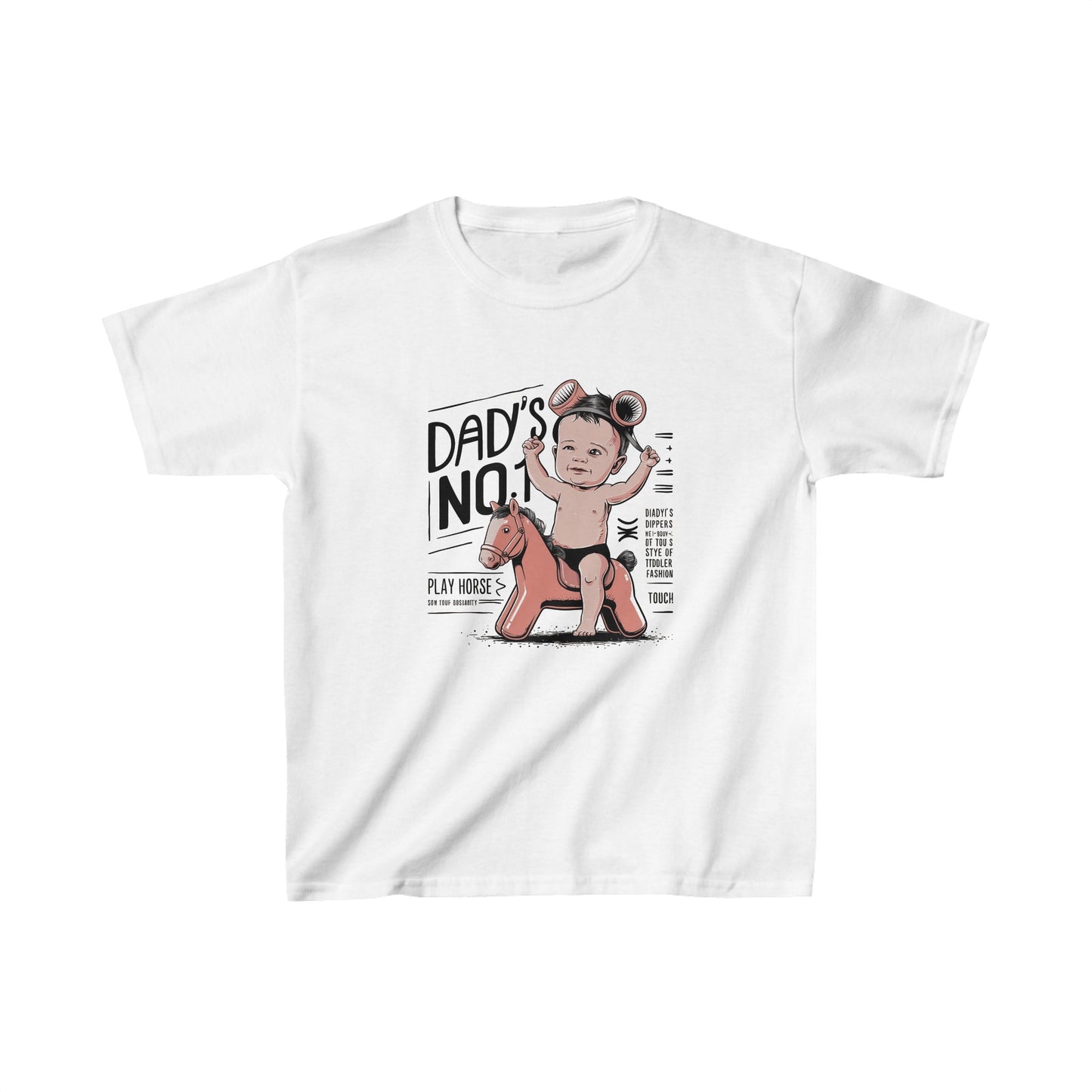 Daddy's Nr.1  Kids Heavy Cotton™ Tee