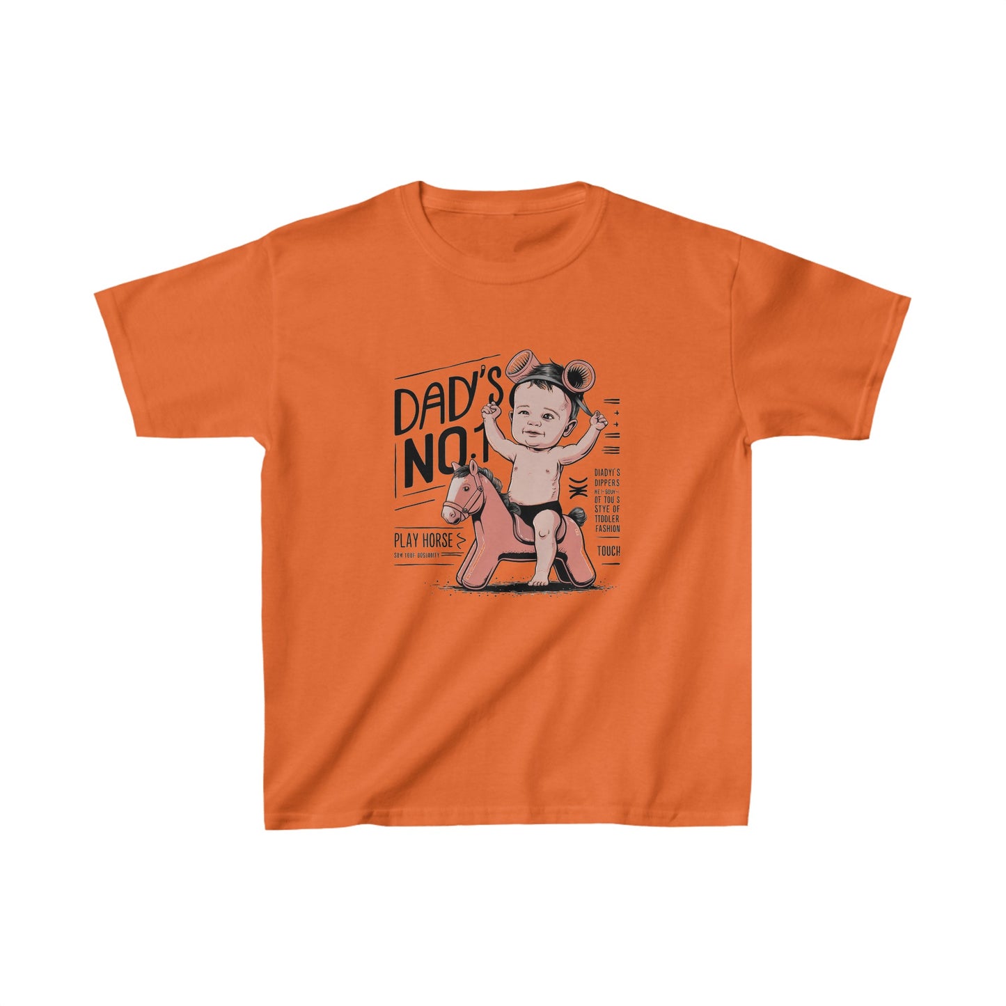 Daddy's Nr.1  Kids Heavy Cotton™ Tee