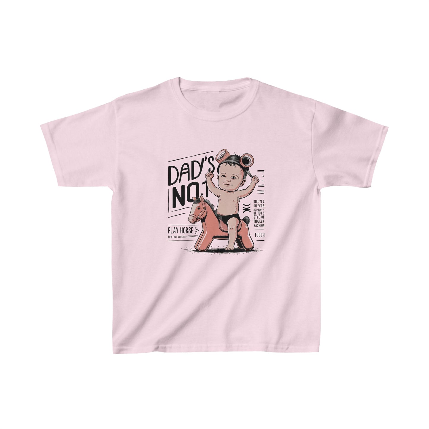 Daddy's Nr.1  Kids Heavy Cotton™ Tee