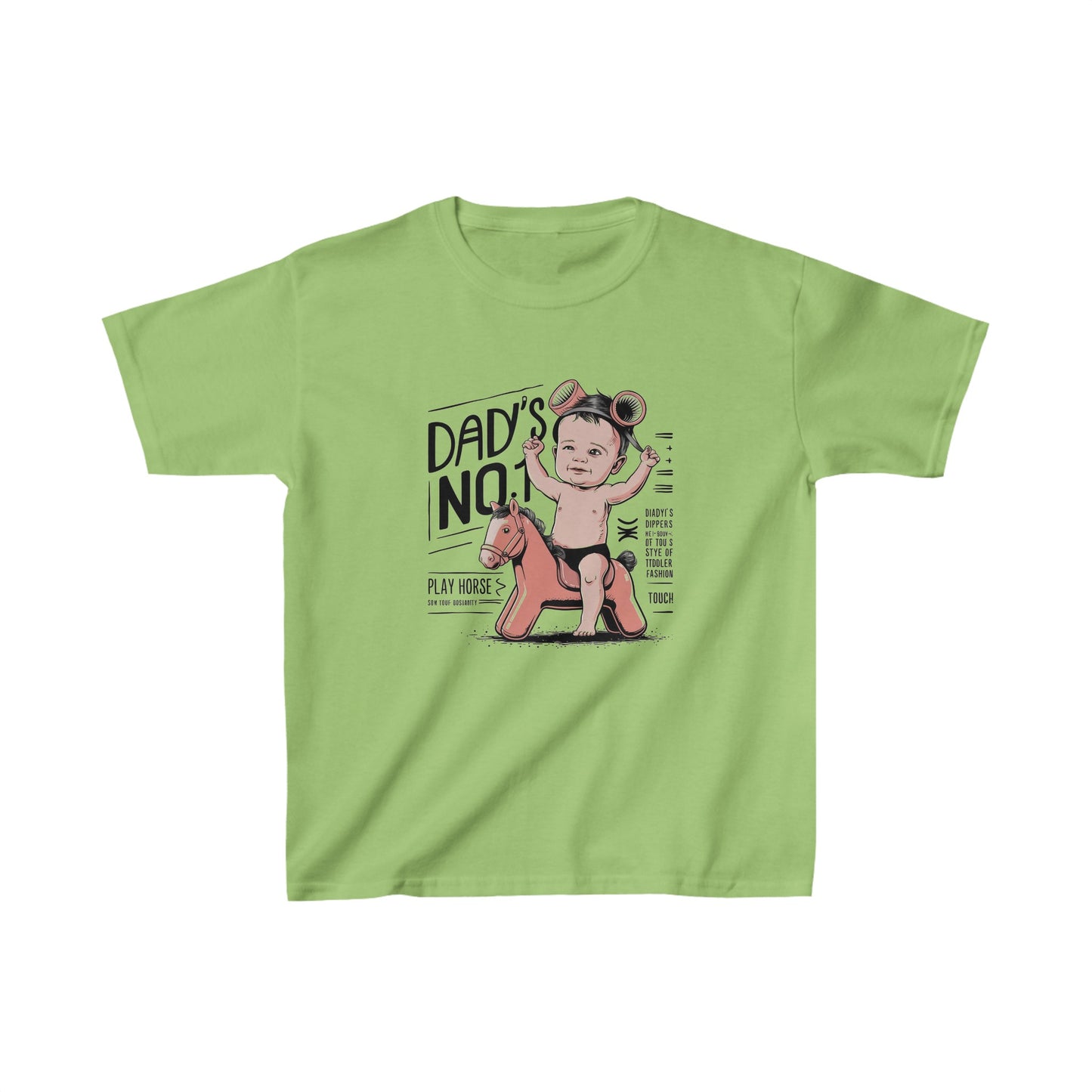 Daddy's Nr.1  Kids Heavy Cotton™ Tee