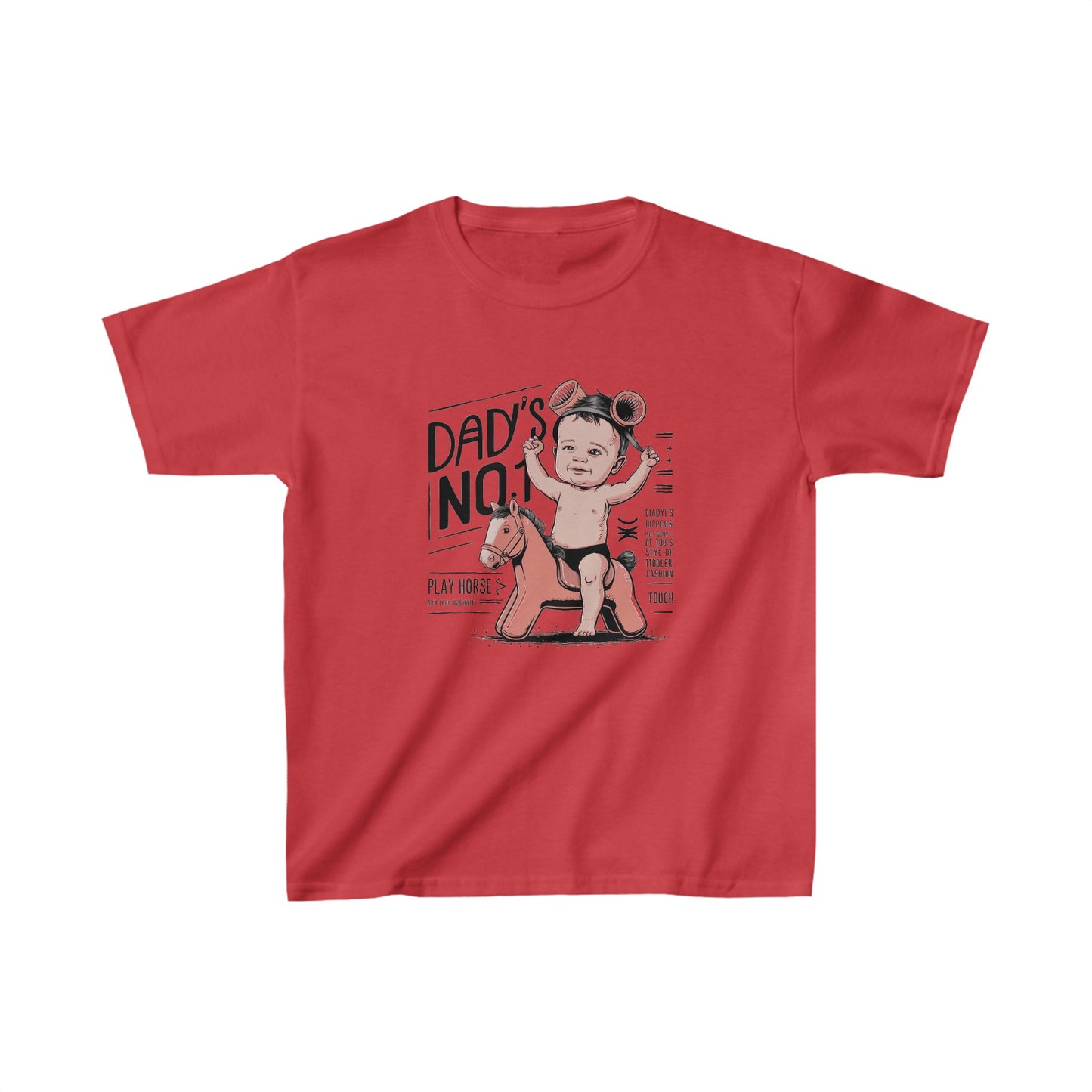 Daddy's Nr.1  Kids Heavy Cotton™ Tee