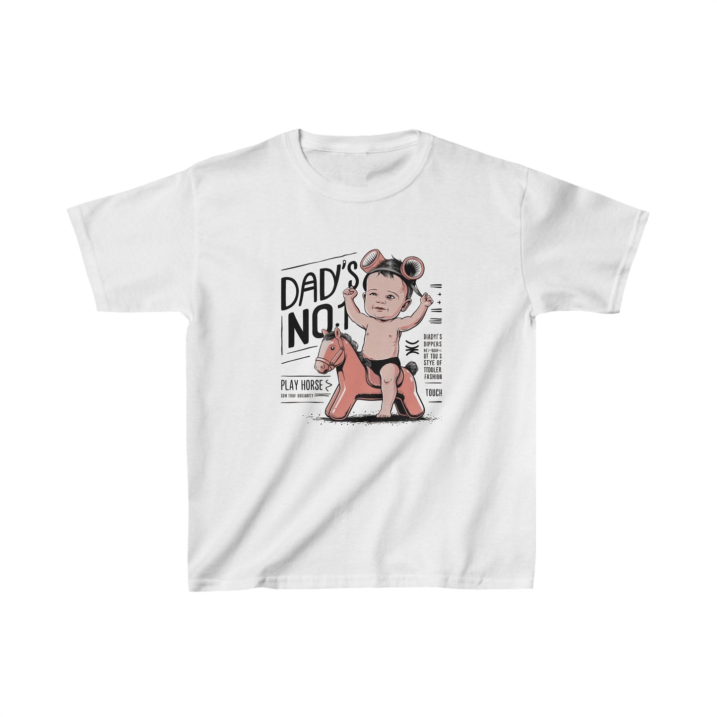 Daddy's Nr.1  Kids Heavy Cotton™ Tee