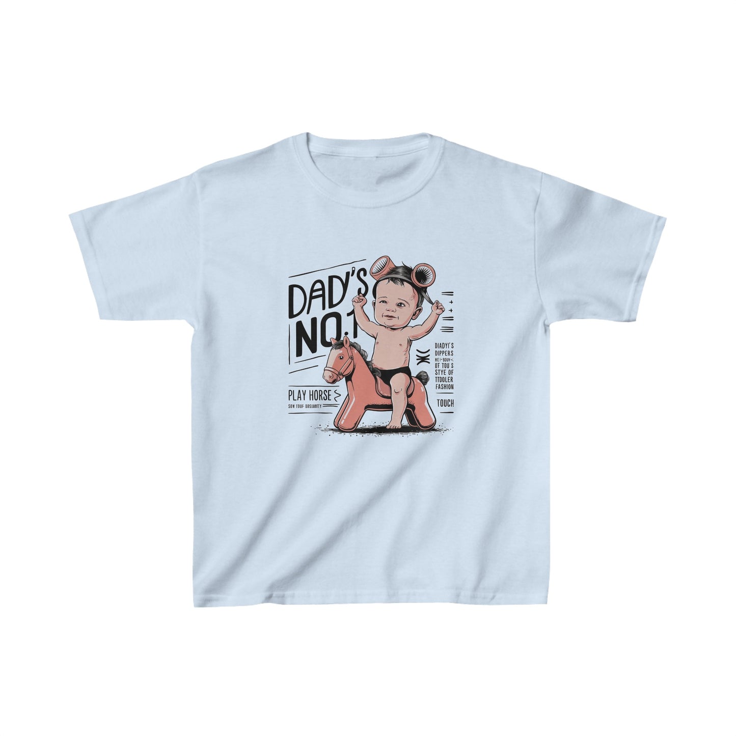 Daddy's Nr.1  Kids Heavy Cotton™ Tee