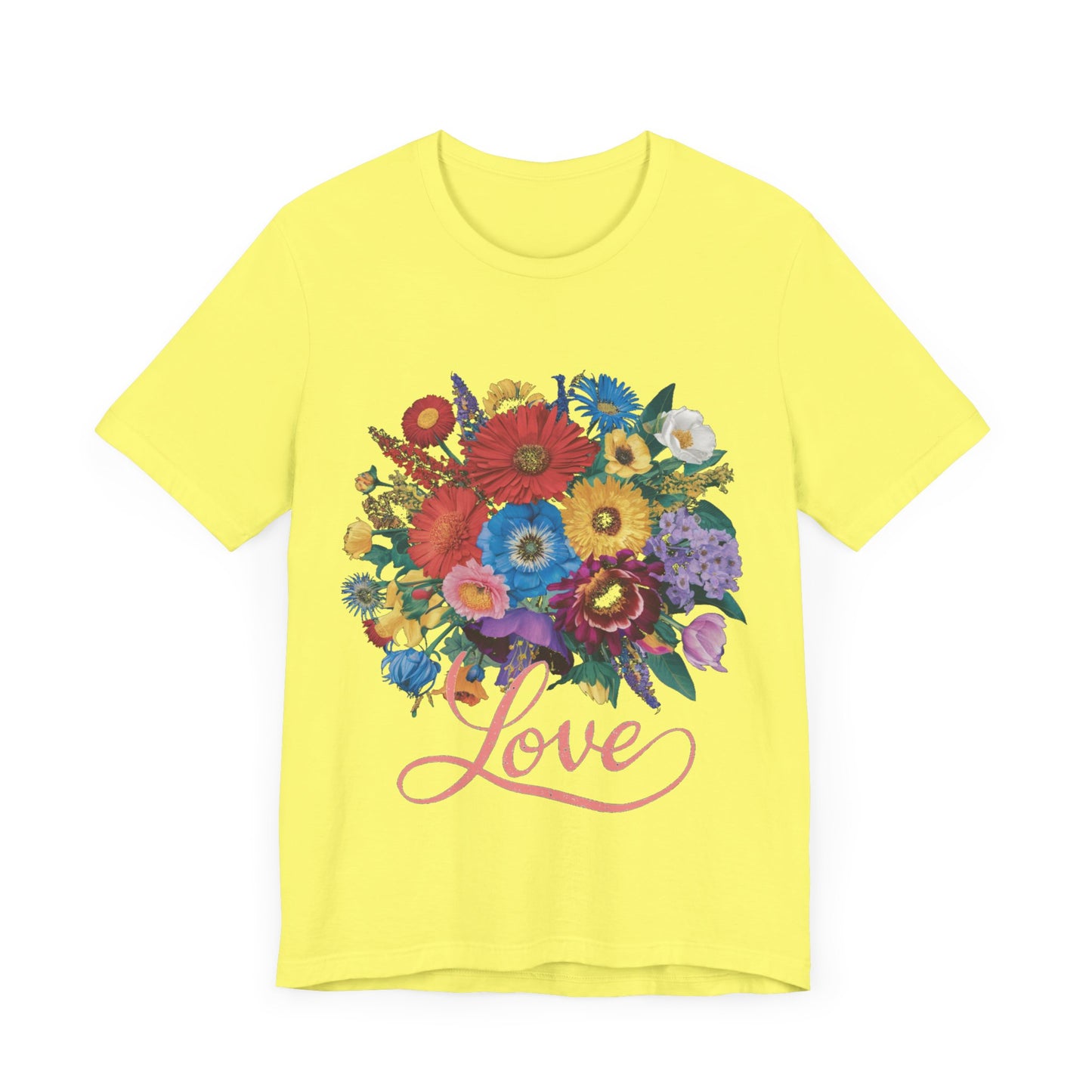 Lover FLower Womens T-Shirt Cotton