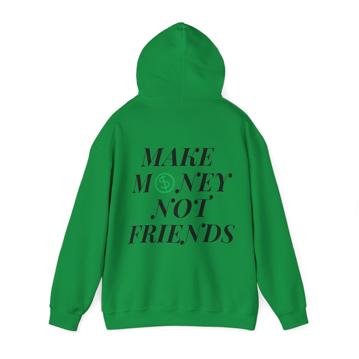 Money not Friend Felpa con cappuccio unisex Heavy Blend™ 