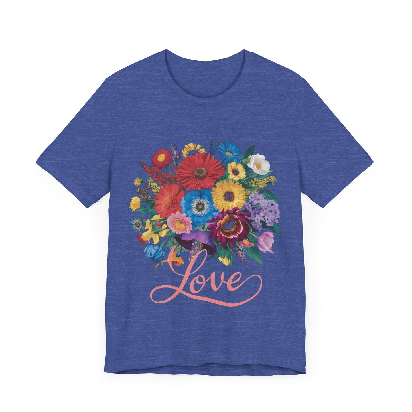 Lover FLower Womens T-Shirt Cotton