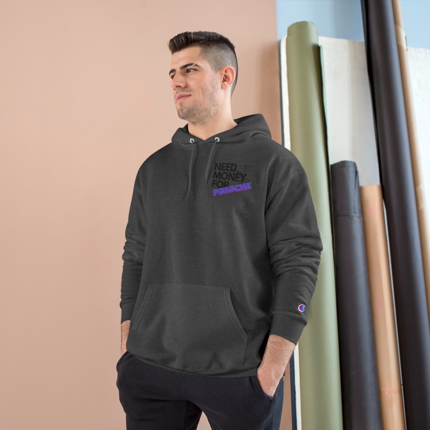 Money for Porsche Champion Hoodie