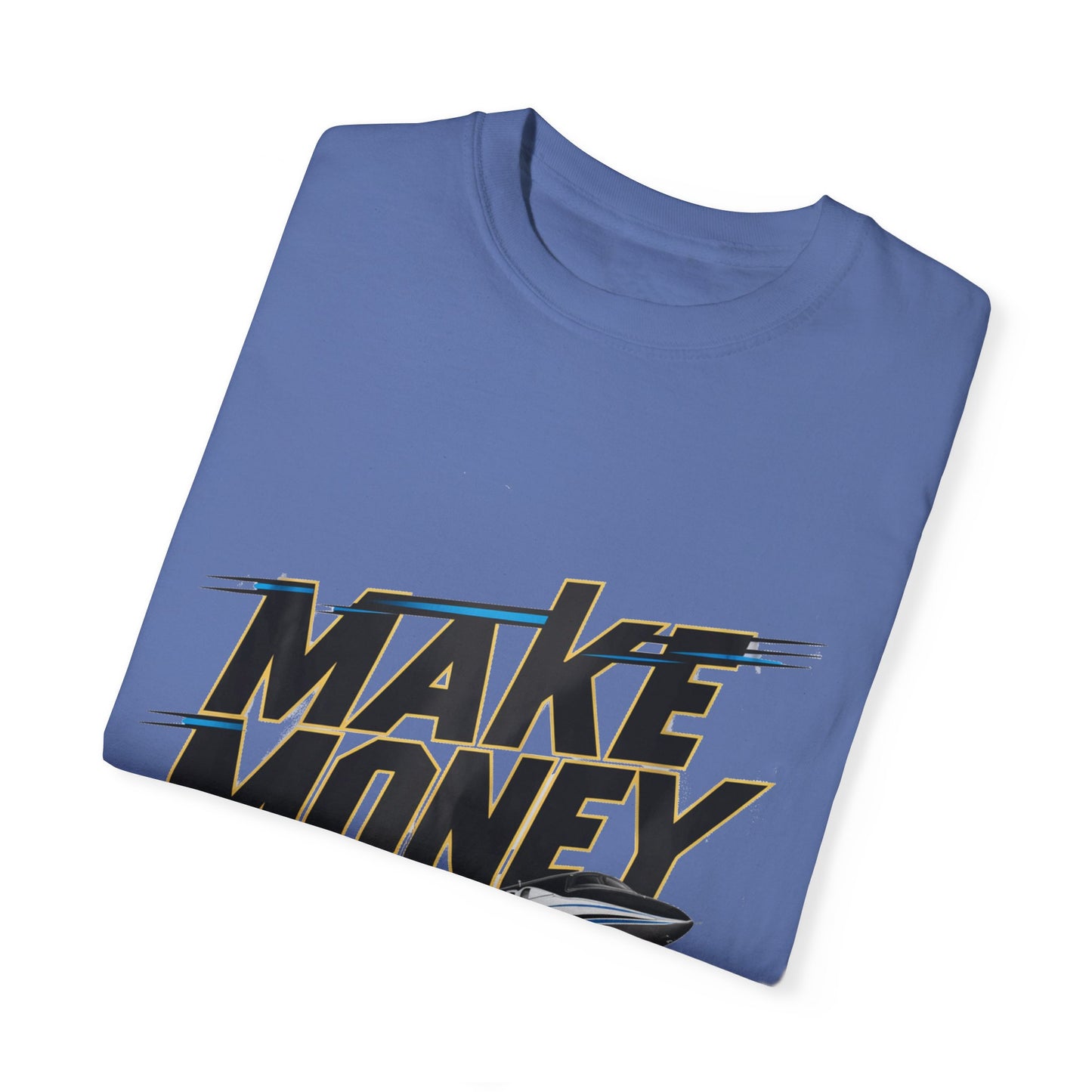 Make Money Plane and Moon Men's T-shirt