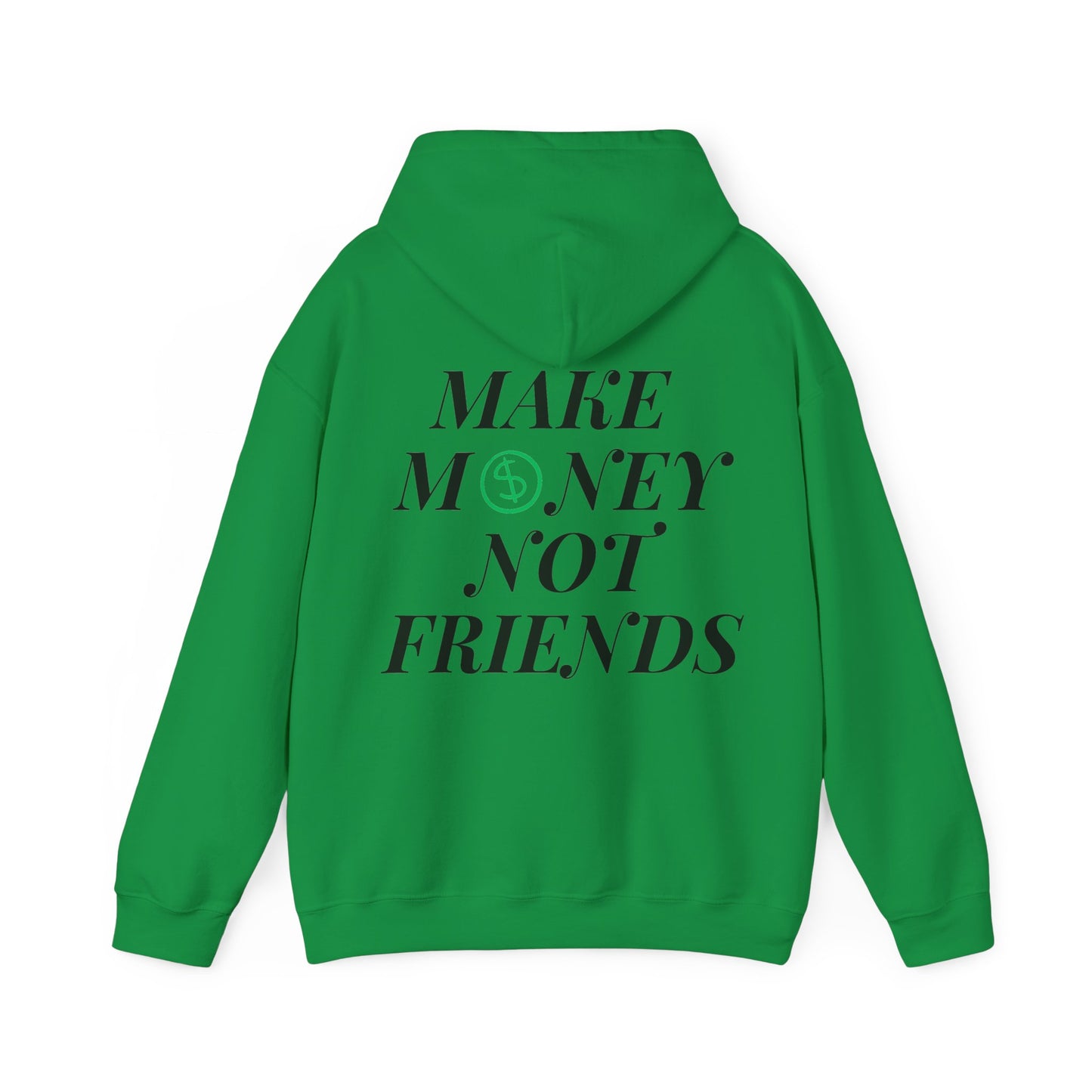 Money not Friend Felpa con cappuccio unisex Heavy Blend™ 