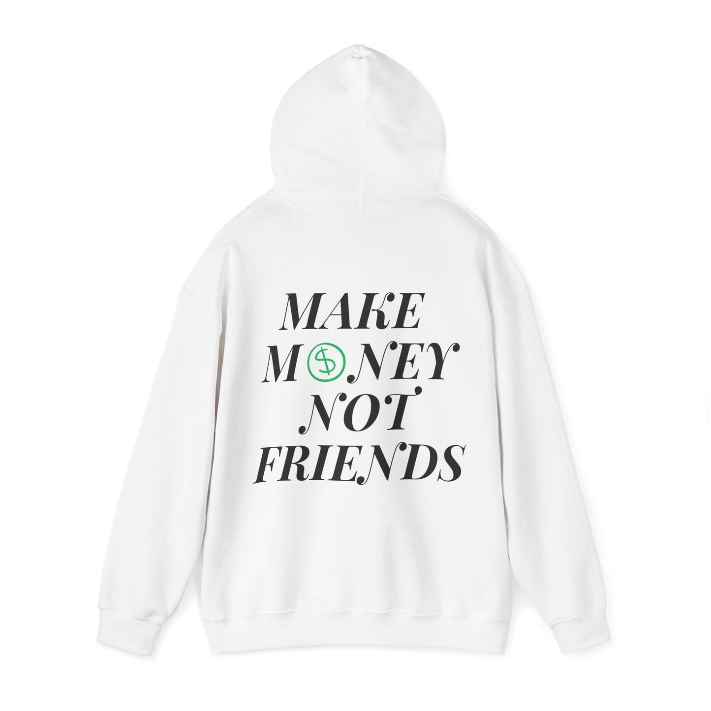 Money not Friend Felpa con cappuccio unisex Heavy Blend™ 