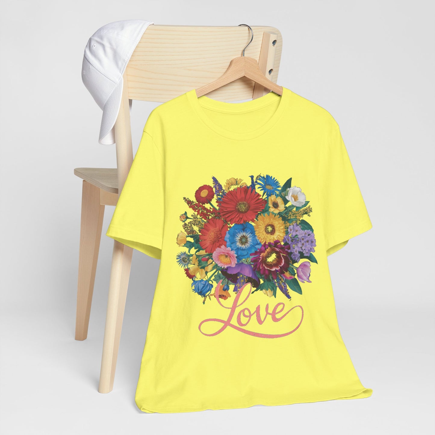 Lover FLower Womens T-Shirt Cotton