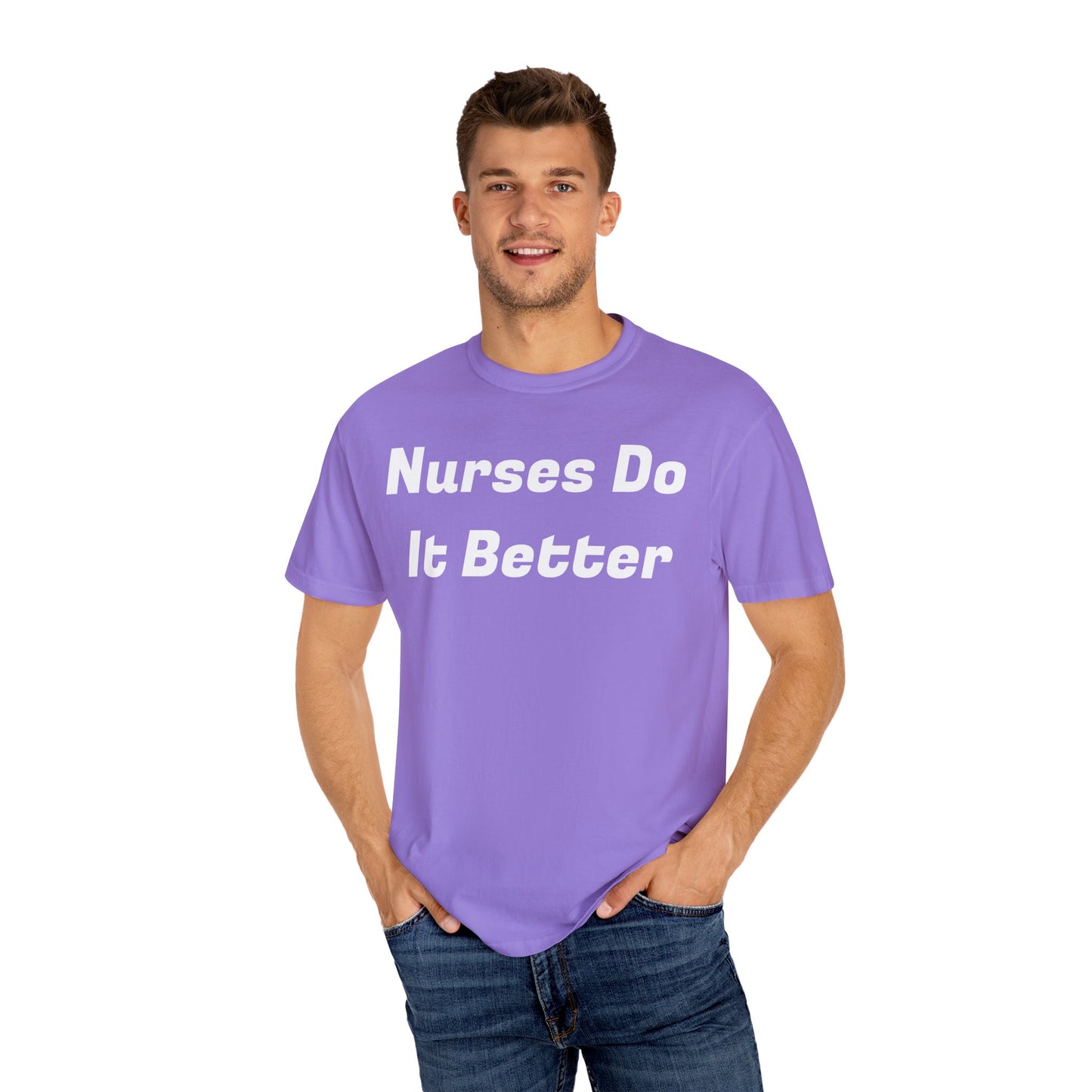 T-shirt unisex Gli infermieri lo fanno meglio 