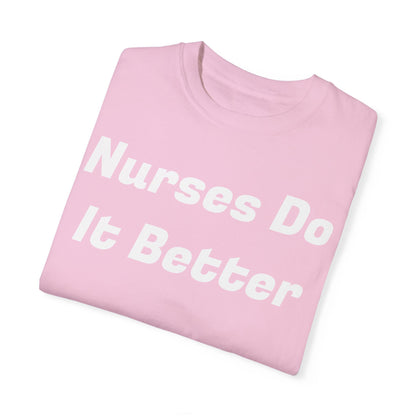 T-shirt unisex Gli infermieri lo fanno meglio 