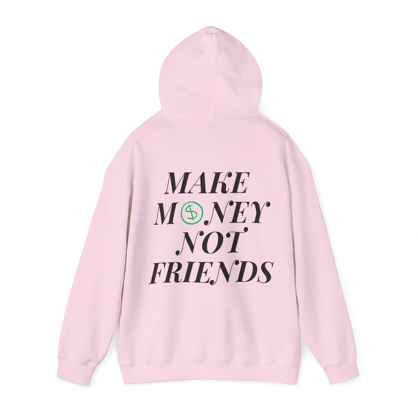 Money not Friend Felpa con cappuccio unisex Heavy Blend™ 