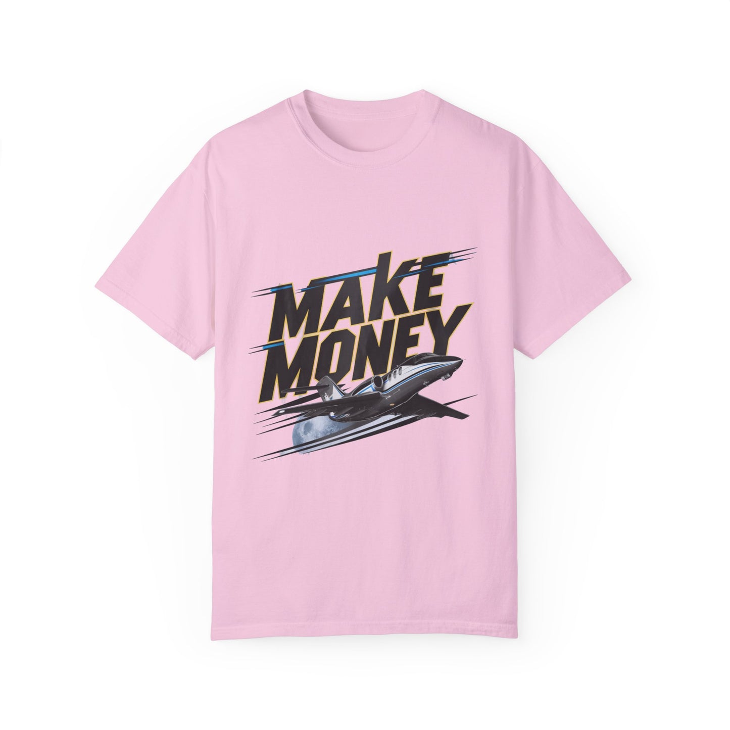 Make Money Plane and Moon Men's T-shirt