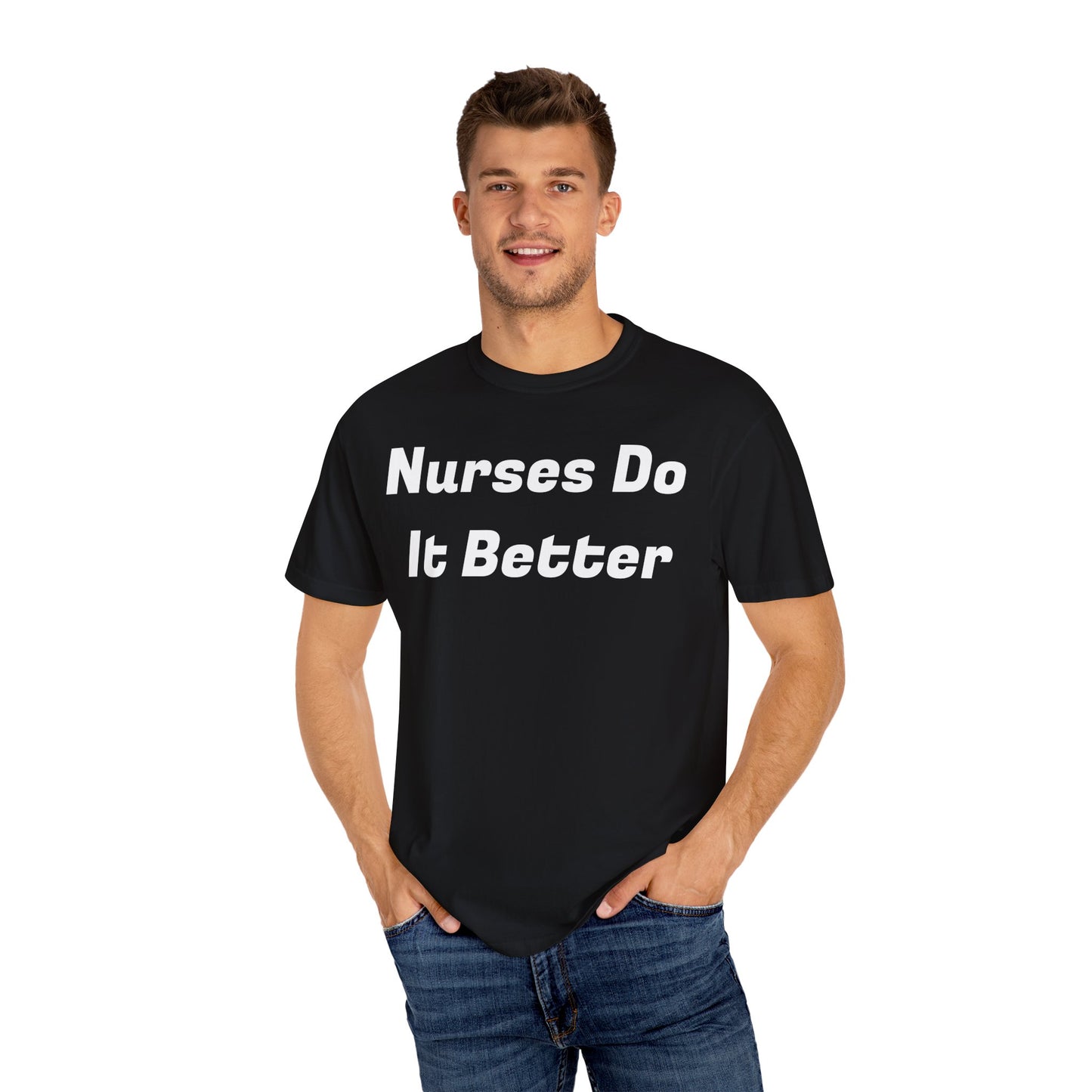 T-shirt unisex Gli infermieri lo fanno meglio 