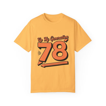 78 My Generation Unisex T-shirt Cotton