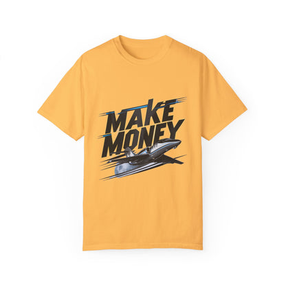 Make Money Plane and Moon Men's T-shirt