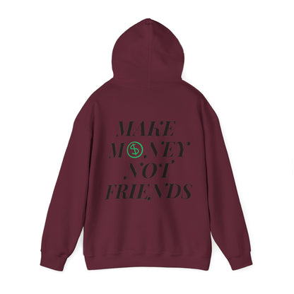 Money not Friend Unisex Heavy Blend™ Hooded Sweatshirt 