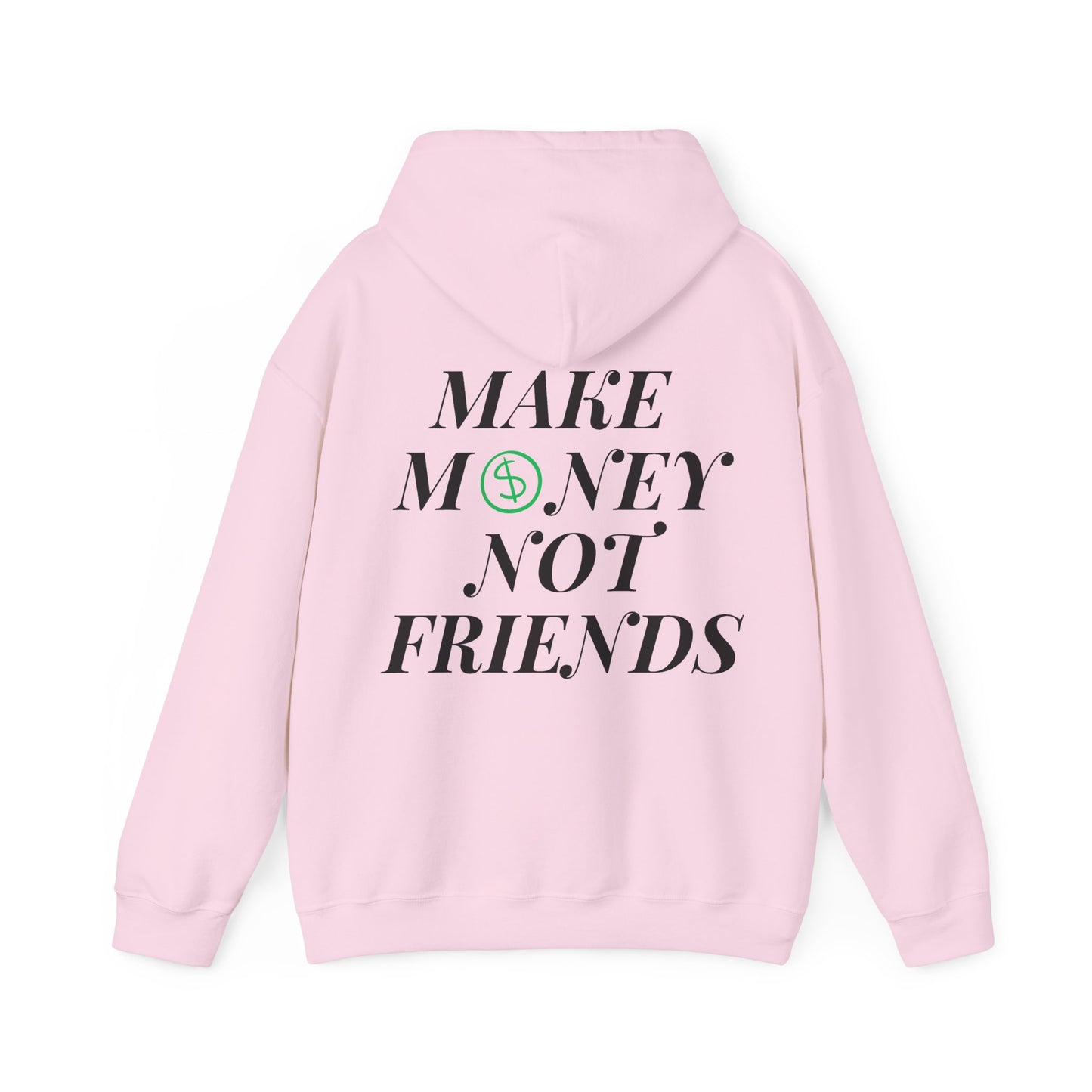 Money not Friend Felpa con cappuccio unisex Heavy Blend™ 