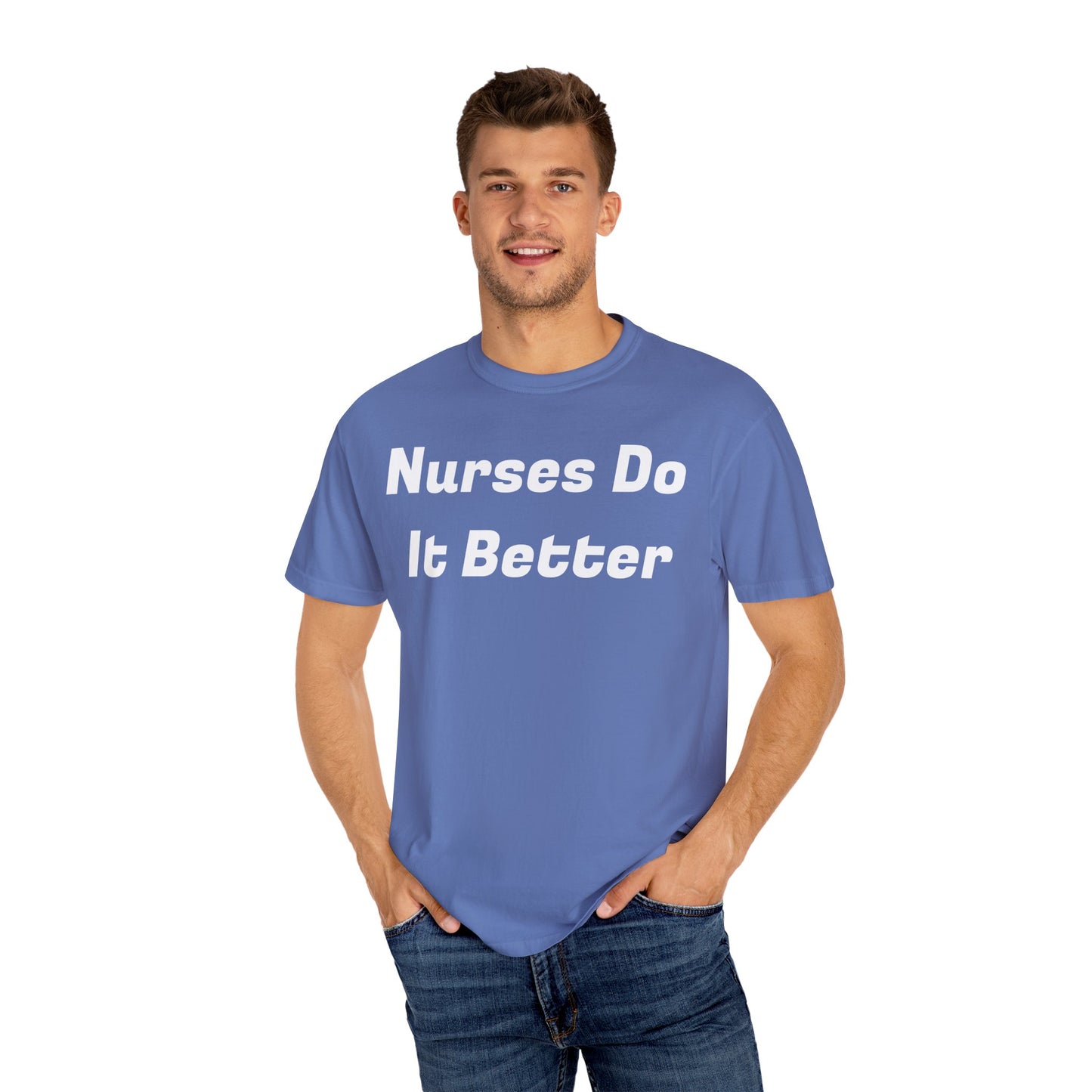 T-shirt unisex Gli infermieri lo fanno meglio 