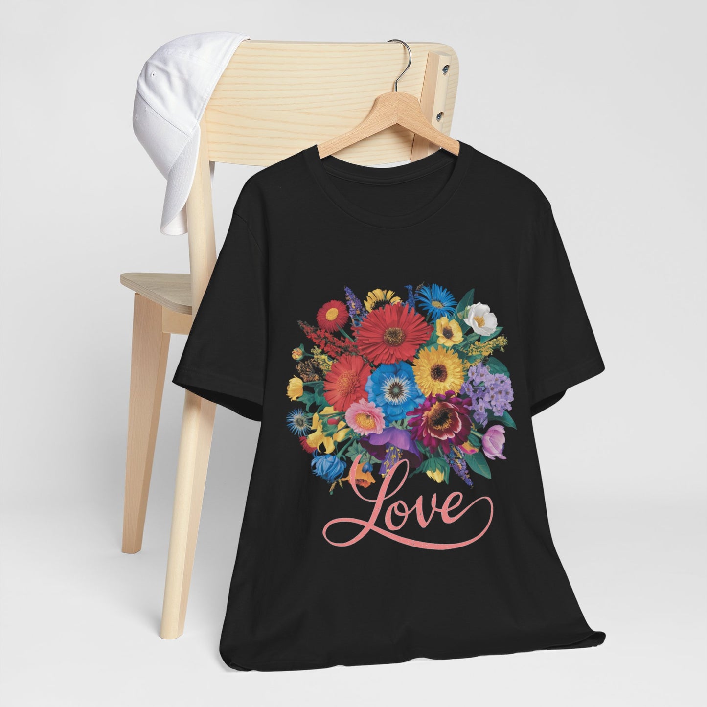 Lover FLower Womens T-Shirt Cotton