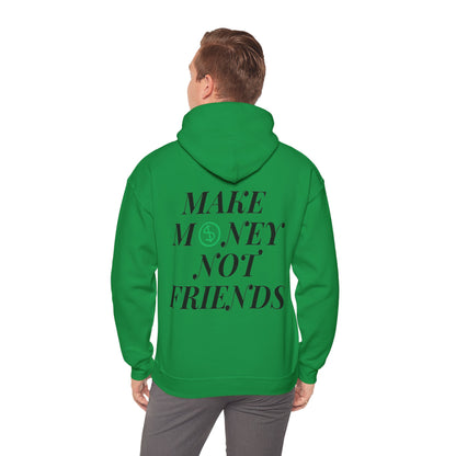 Money not Friend Felpa con cappuccio unisex Heavy Blend™ 