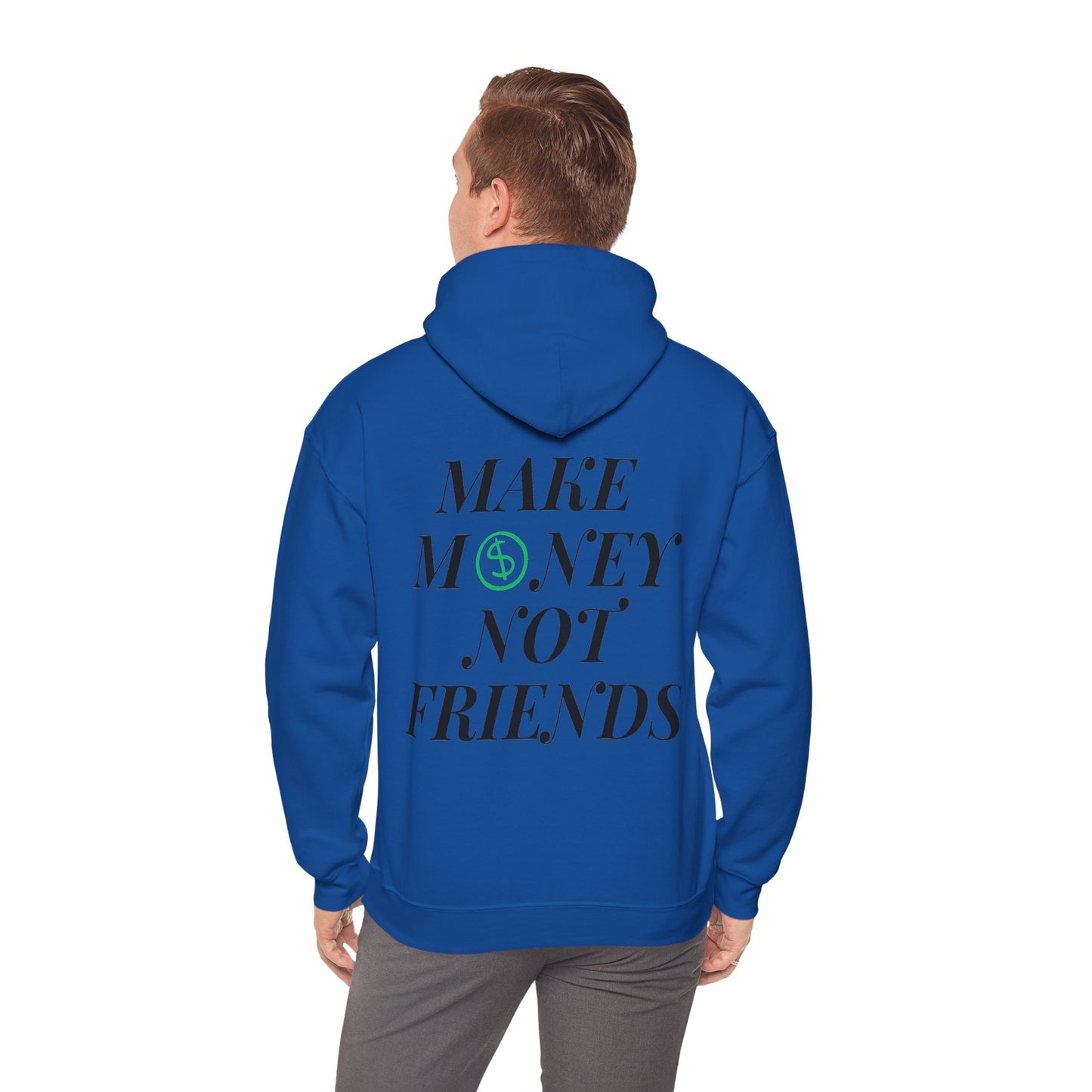 Money not Friend Unisex Heavy Blend™ Hooded Sweatshirt 