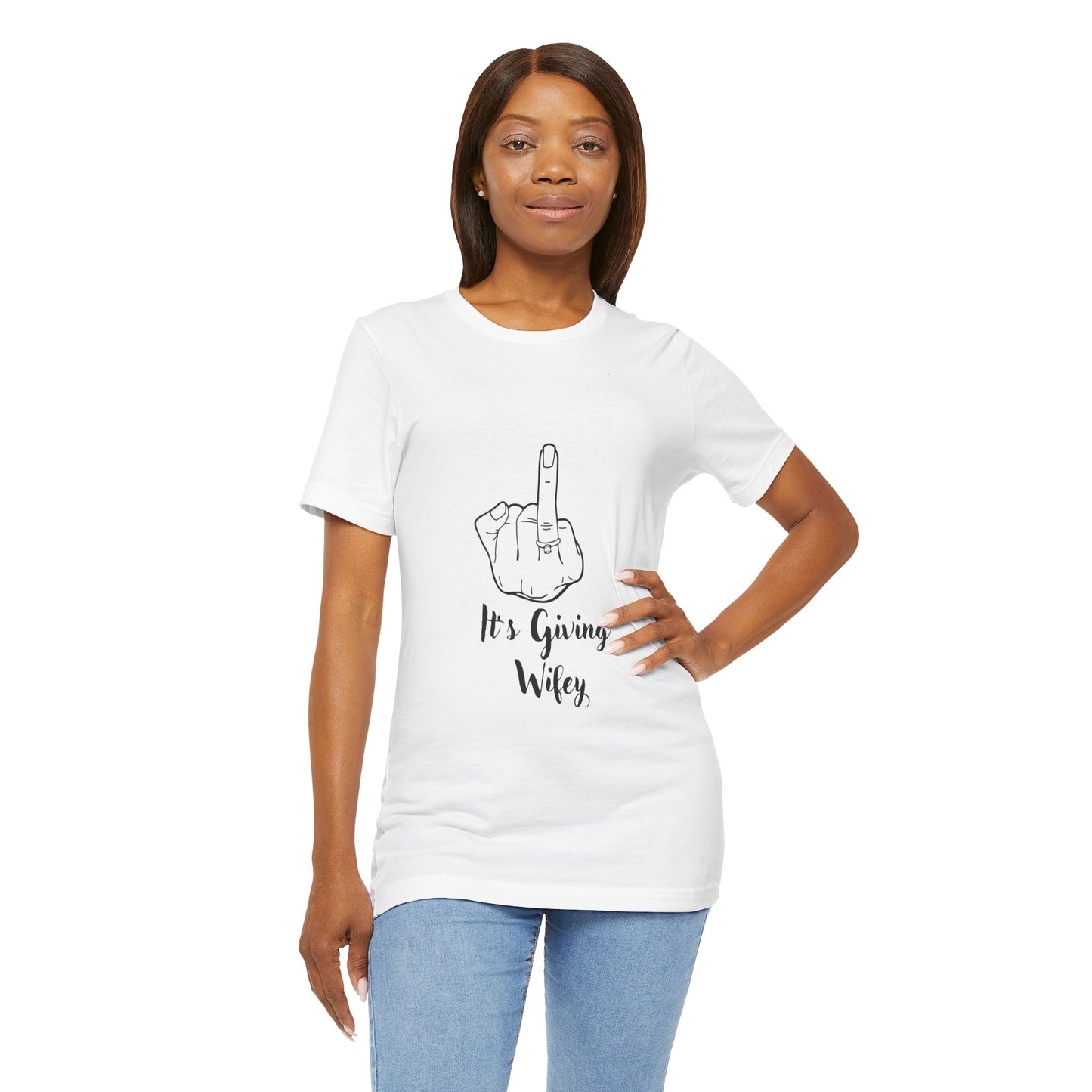 Its Giving Wife  Women Tee Shirt