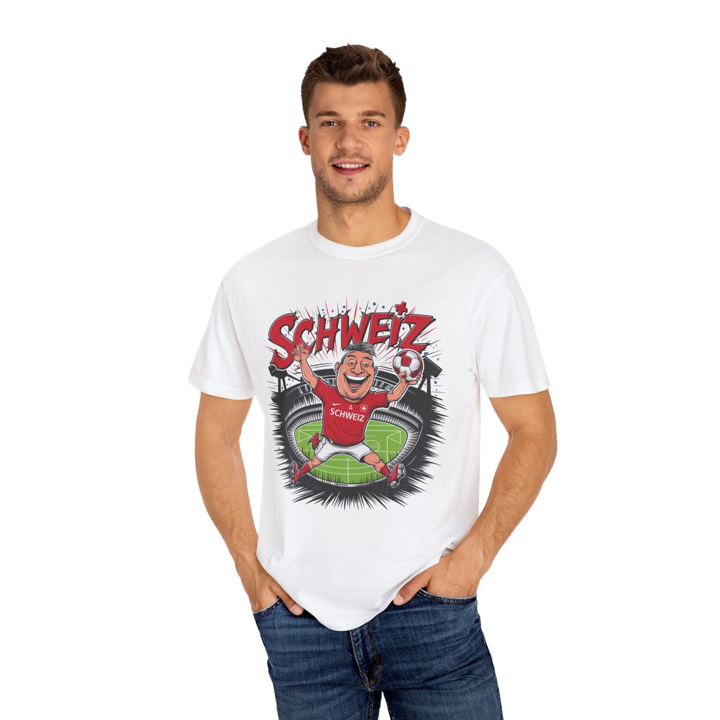 Schweiz Euro2024 Men's T-Shirt